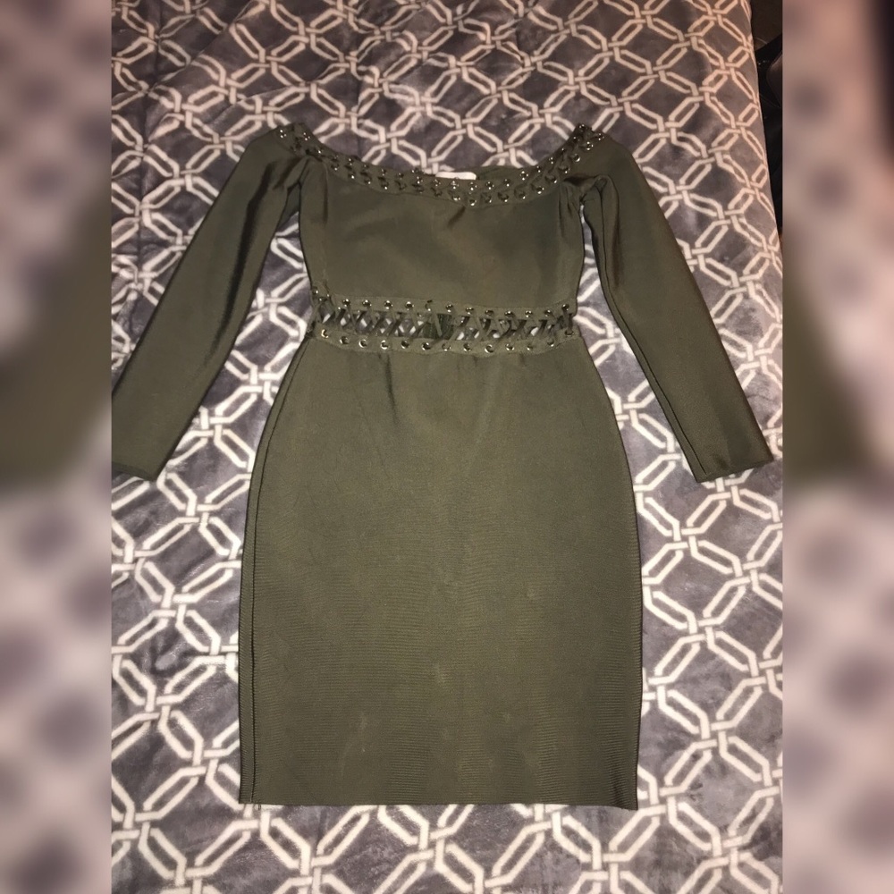 Miss Circle Bandage Dress